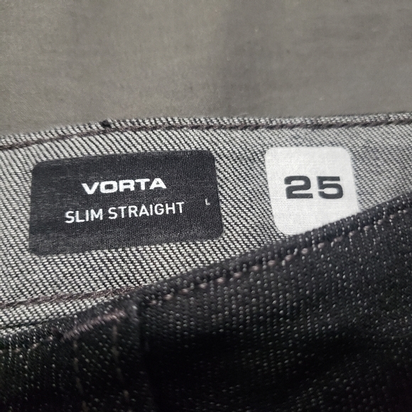 NWT Volcom Vorta Slim straight jeans boys size 25 (10) - Picture 12 of 13